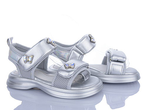 Босоножки Clibee RC151-2 silver в магазине Фонтан Обуви