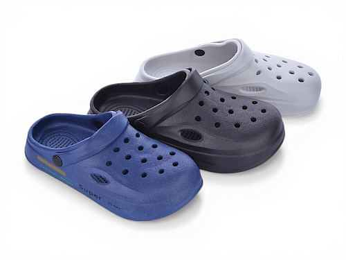 Кроксы Sanlin2 1824-4 mix в магазине Фонтан Обуви