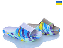 Шлепанцы Inblu D24 папуга mix в магазине Фонтан Обуви