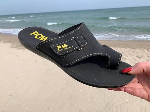 Шлепанцы Demur MKDPWP-yellow в магазине Фонтан Обуви