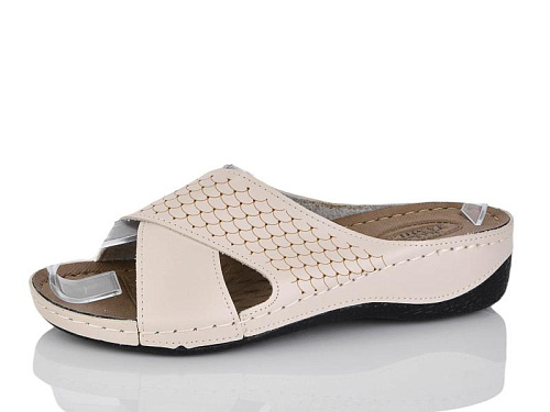 Шлепанцы Gurkem 3001-1 beige в магазине Фонтан Обуви