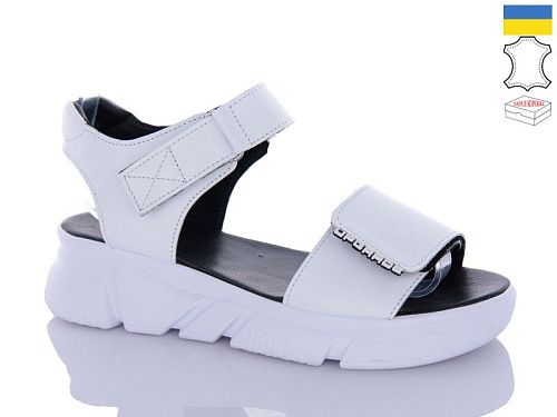 Босоножки Sali 1706-1 білий в магазине Фонтан Обуви