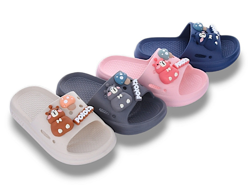 Шлепанцы Красиво Ян 5121 mix в магазине Фонтан Обуви