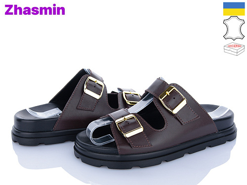 Шлепанцы Zhasmin 4509 шокол м в магазине Фонтан Обуви