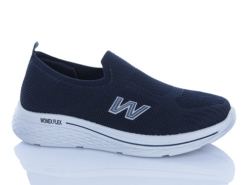 Кроссовки Violeta 45-405 navy батал в магазине Фонтан Обуви
