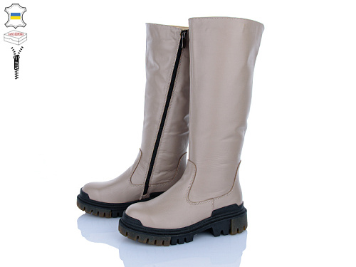 Сапоги Aba 703 латте в магазине Фонтан Обуви