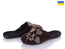Тапочки Klerotex N104 коричневий в магазине Фонтан Обуви