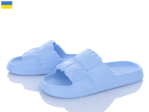 Шлепанцы Alex 777 небесний в магазине Фонтан Обуви