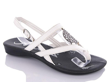 Босоножки Demur Collar white в магазине Фонтан Обуви