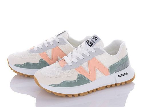 Кроссовки Violeta 150-5-150-25 white-pink в магазине Фонтан Обуви