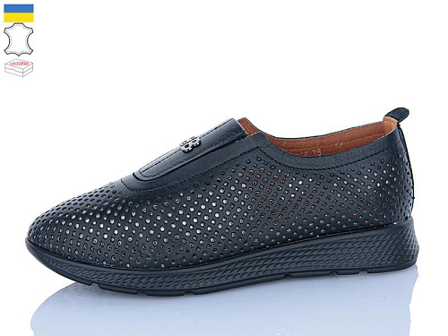 Туфли Sali 013-2 чорний чор-п. в магазине Фонтан Обуви