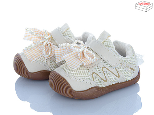 Кроссовки Comfort-Baby 5588-1 бежевий (16-20) в магазине Фонтан Обуви