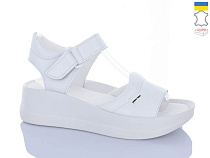 Босоножки Sali 261 білий біл-п. в магазине Фонтан Обуви