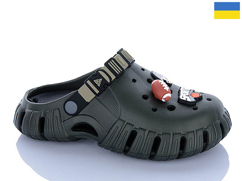 Кроксы Dago Гіпаніс П770 хакі в магазине Фонтан Обуви