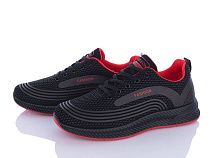 Кроссовки Violeta 197-144 black-red в магазине Фонтан Обуви