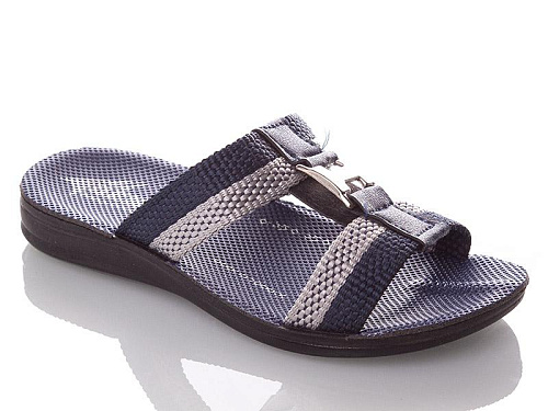Шлепанцы Demur K26-H blue-grey (24-30) в магазине Фонтан Обуви