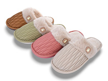 Тапочки Jh-Ян 2025-1 mix (24) в магазине Фонтан Обуви