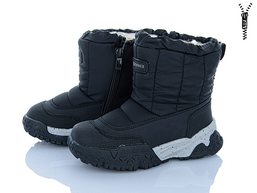 Дутики Clibee-Shosho ABD0572R-1 black в магазине Фонтан Обуви