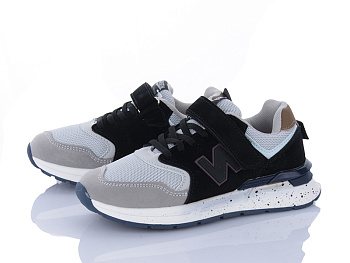 Кроссовки Цветик LC945 m.grey-black в магазине Фонтан Обуви