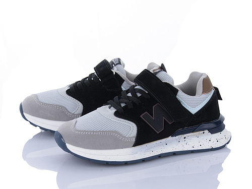 Кроссовки Цветик LC945 m.grey-black в магазине Фонтан Обуви