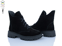 Ботинки Viscala 27216VL чорний в магазине Фонтан Обуви