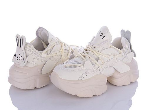 Кроссовки Violeta 197-135 beige в магазине Фонтан Обуви