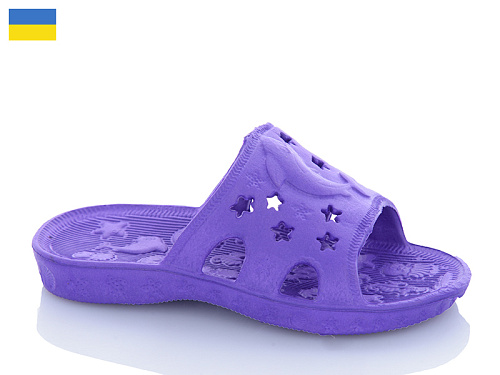Шлепанцы Успіх Tismel дельфін фіолетовий в магазине Фонтан Обуви
