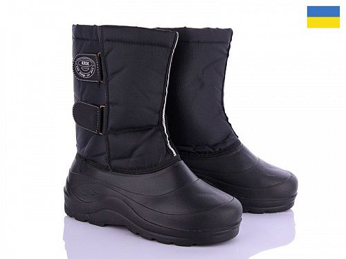 Сапоги Krok Крок М14 черный чулок съемный в магазине Фонтан Обуви