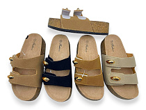 Шлепанцы Rai Shoes Y68 mix в магазине Фонтан Обуви