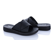 Шлепанцы Minghong 7719 black в магазине Фонтан Обуви