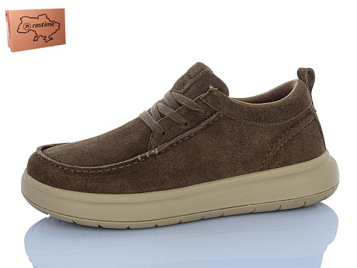 Туфли Restime AMO26817 brown в магазине Фонтан Обуви
