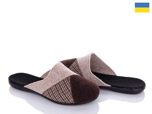 Тапочки Inblu N113 коричневий в магазине Фонтан Обуви