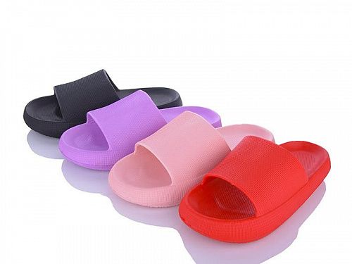 Шлепанцы No Brand W777A mix в магазине Фонтан Обуви