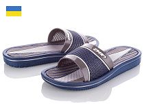 Шлепанцы Roksol Roksol ММ3 серый-синий в магазине Фонтан Обуви