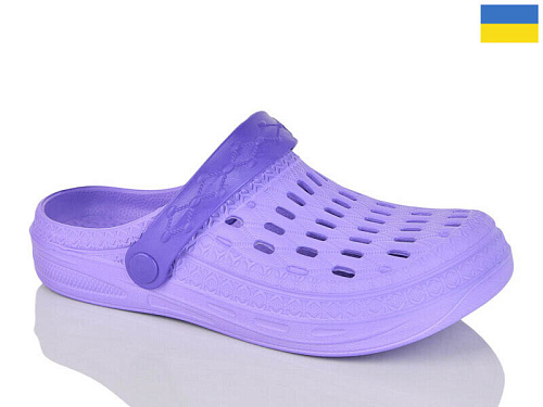 Кроксы Malibu 6-62 бузок в магазине Фонтан Обуви