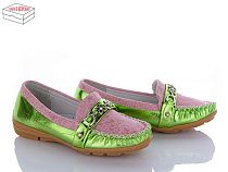 Мокасины Style Baby-Clibee 1009-22 green в магазине Фонтан Обуви