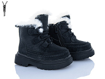 Ботинки Clibee TA30 black в магазине Фонтан Обуви