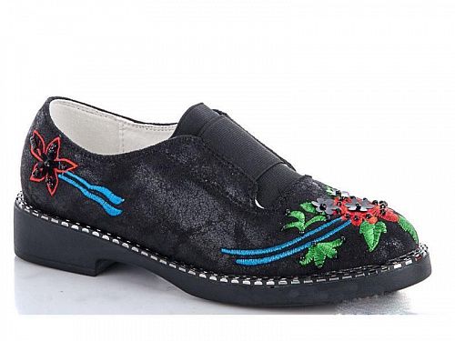 Туфли Башили 006-53 black в магазине Фонтан Обуви