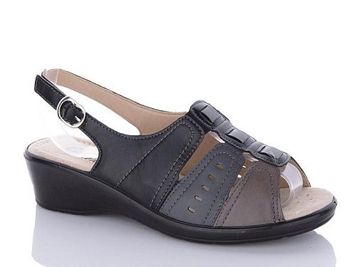 Босоножки Chunsen B205 black в магазине Фонтан Обуви