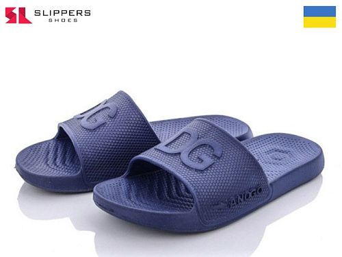 Шлепанцы Dago 131 blue в магазине Фонтан Обуви