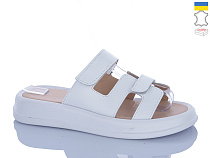 Шлепанцы Sali 9 білий к біл-п. в магазине Фонтан Обуви