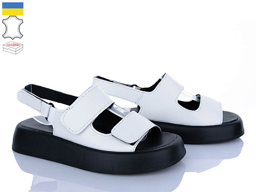 Босоножки A.N.I.One 4077-59 білий шк. в магазине Фонтан Обуви