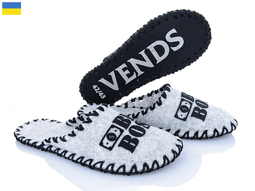 Тапочки Alex 384 сірий в магазине Фонтан Обуви