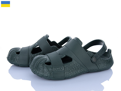 Кроксы Roks 528 хакі в магазине Фонтан Обуви