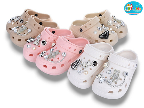 Кроксы Bbt A9134-3 mix в магазине Фонтан Обуви