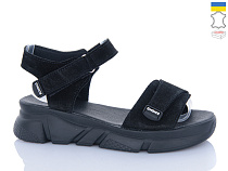 Босоножки Sali 701-25 чорний замш чор-п в магазине Фонтан Обуви