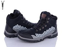 Ботинки Baolikang MX6637 black в магазине Фонтан Обуви