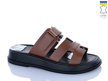 Шлепанцы Sali 5 карамель к чор-п. в магазине Фонтан Обуви