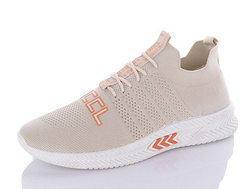 Кроссовки Chengfa 2-0103 бежевий в магазине Фонтан Обуви