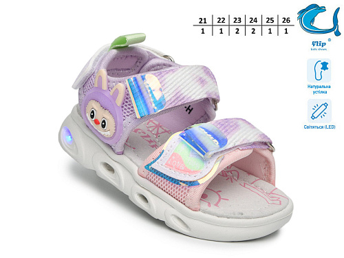 Босоножки Том.М 65042H LED в магазине Фонтан Обуви